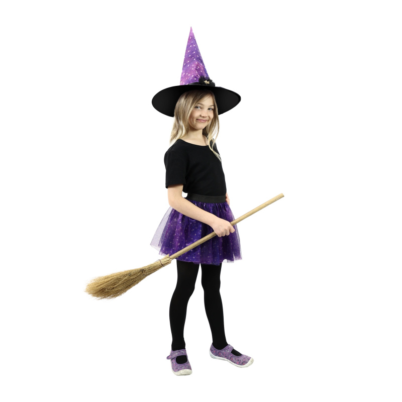 Rappa sukně tutu Halloween s kloboukem