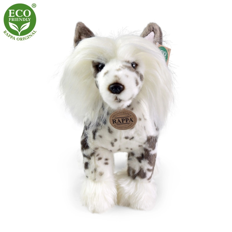 ECO-FRIENDLY Rappa pes čínský chocholatý stojící 25 cm
