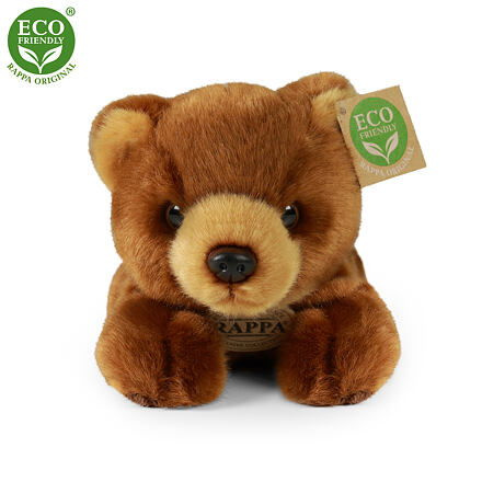 Eco-Friendly Rappa medvěd hnědý ležící 20 cm