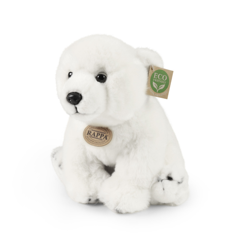 Eco-Friendly Rappa lední medvěd sedící 25 cm