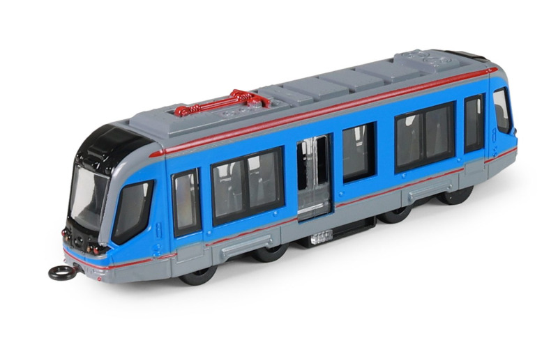 Rappa Kovová tramvaj modrá 20 cm