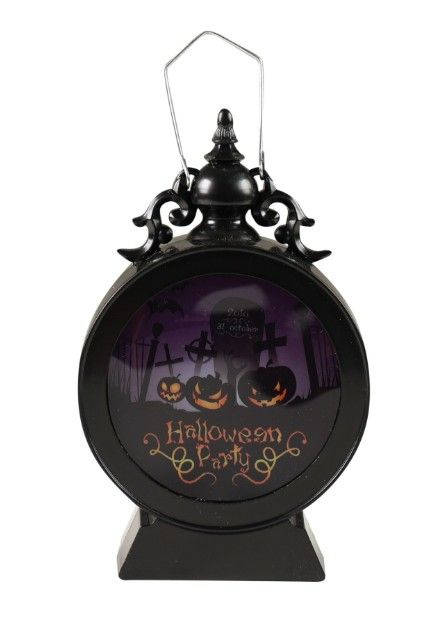 Lampa halloween kulatá se světlem