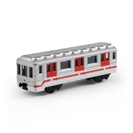 Pražské metro kovová souprava