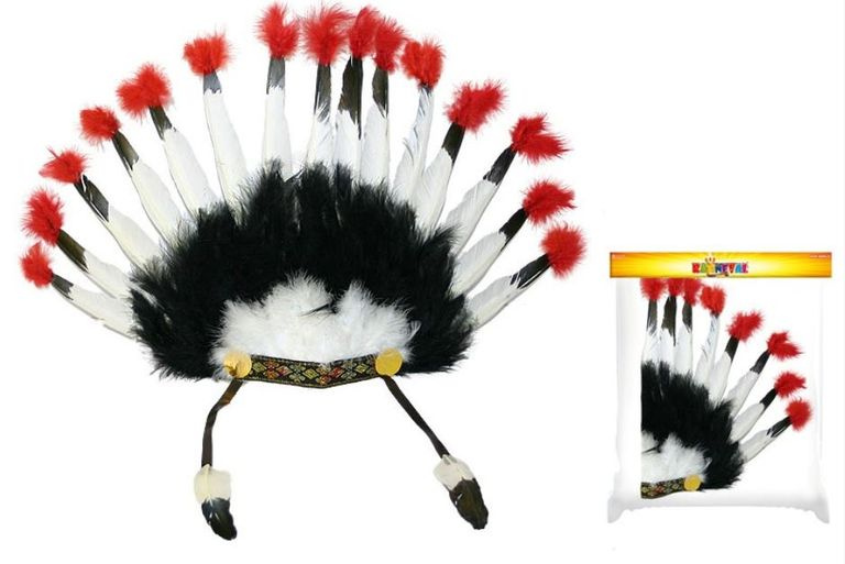 Indiánská čelenka náčelník