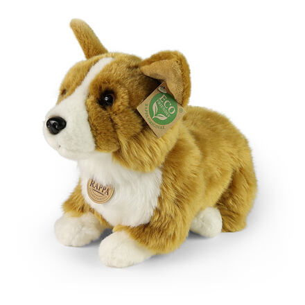 Plyšový pes corgi 32 cm z ekologických materiálů
