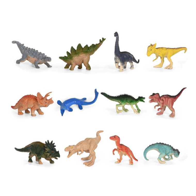 Mix malých dinosaurů v krabici