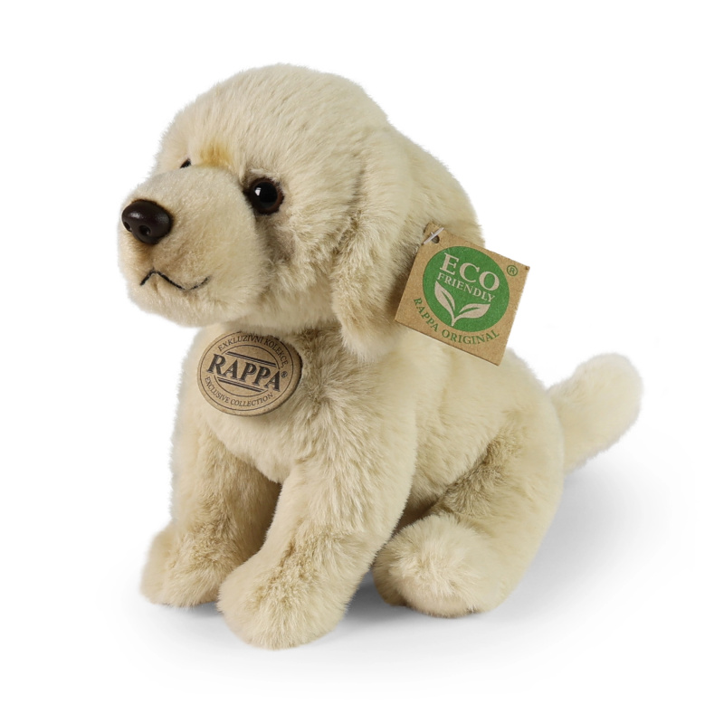 Plyšový pes Labrador sedící 23 cm