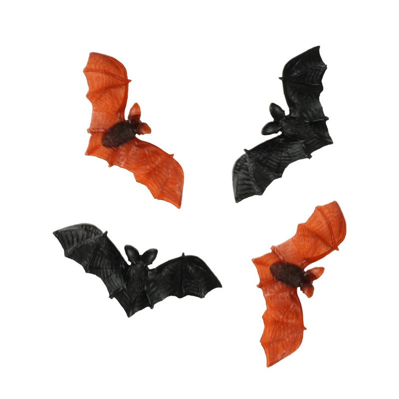 Dekorační netopýři na Halloween, 4 ks