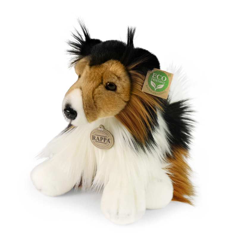 Plyšový pes kolie 28 cm eco-friendly