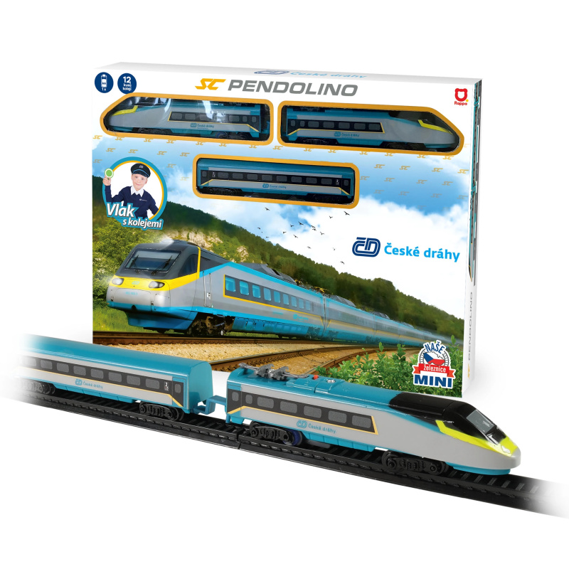 Vlaková souprava Pendolino MINI na baterie
