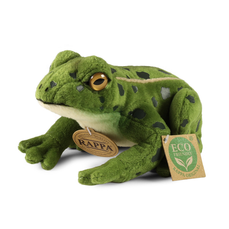 Plyšová žába 19 cm eco friendly Rappa
