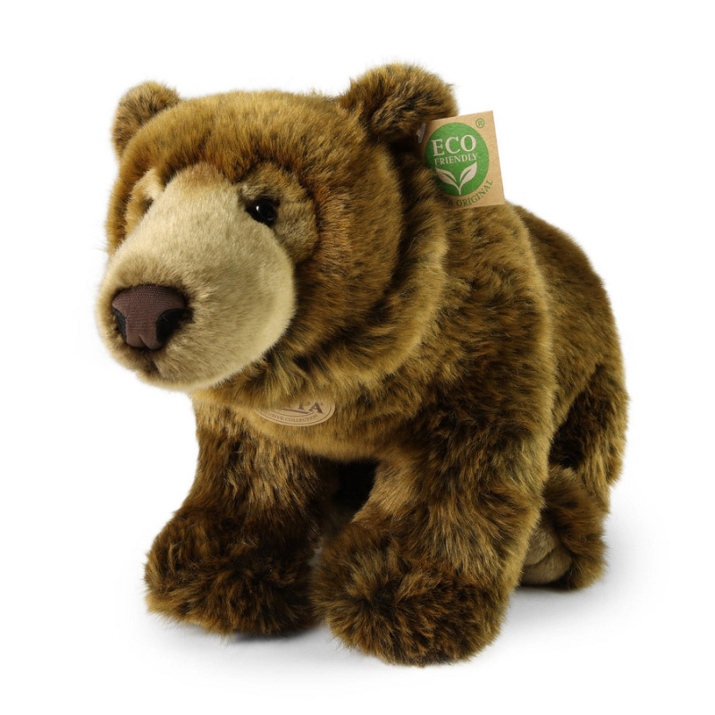 Plyšový hnědý medvěd 47 cm eco-friendly
