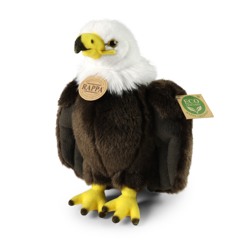 Plyšový orel bělohlavý 25 cm ECO Friendly – RAPPA