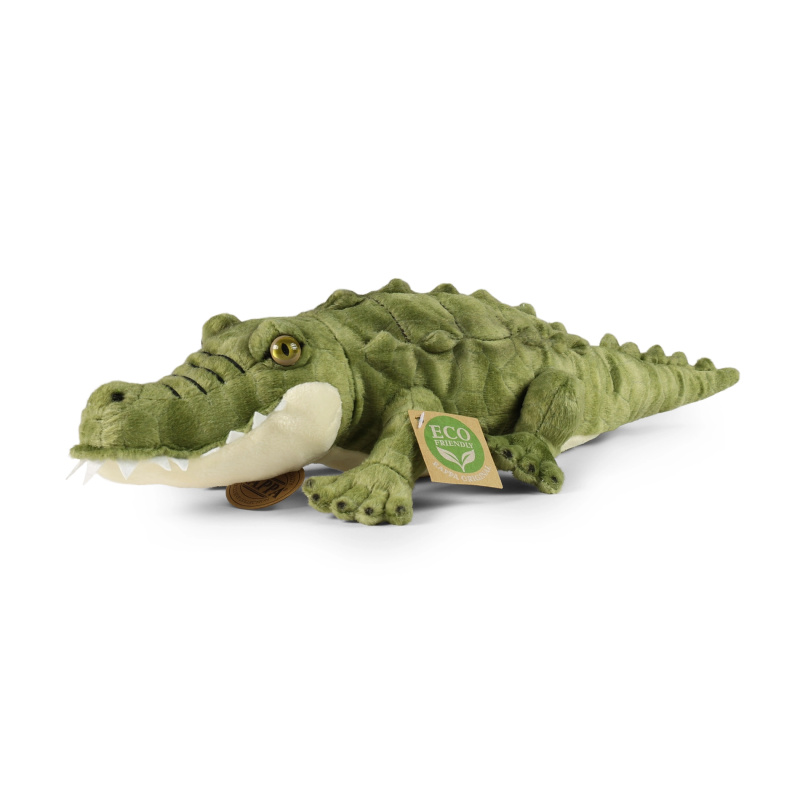 Plyšový krokodýl Rappa eco-friendly 40 cm - 1 kus