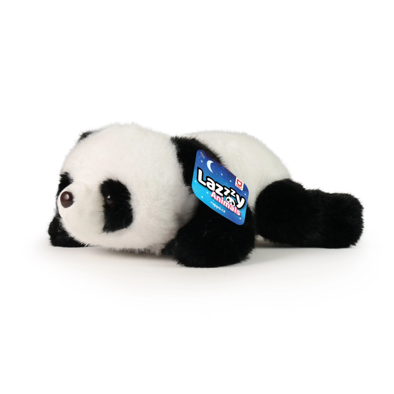 Plyšová panda na ležení 29 cm Lazzy Animals