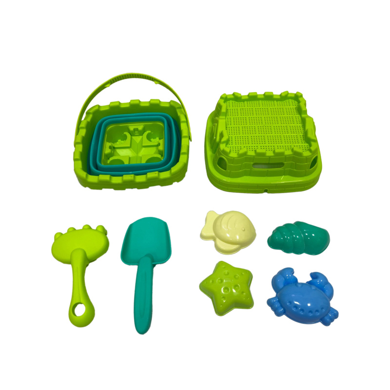 Sada na písek se skládacím kyblíkem