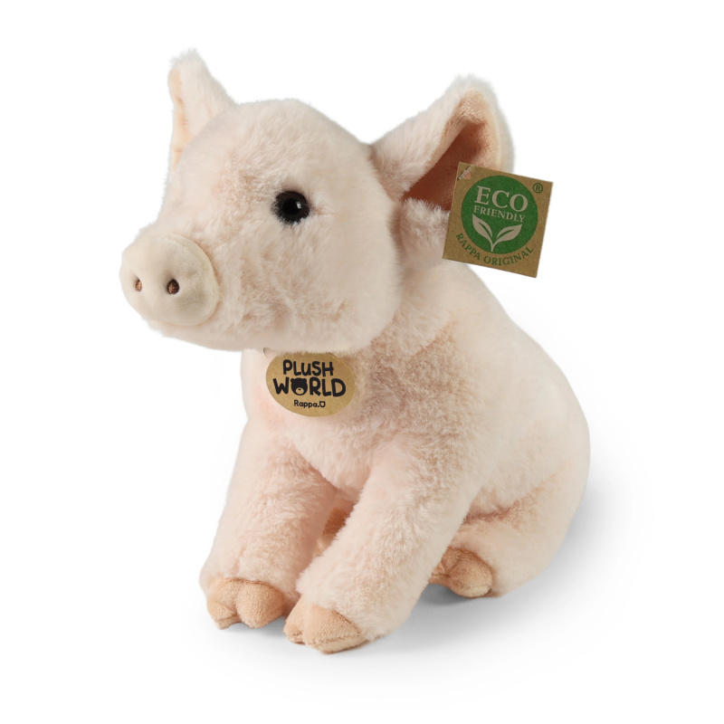 Rappa plyšové prase 28 cm eco friendly Plush World