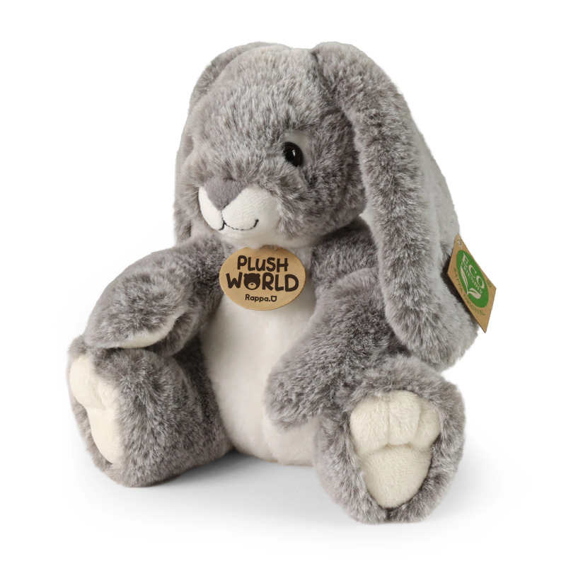 Plyšový králík Eco-friendly Plush World 20 cm