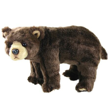 Eco-Friendly medvěd hnědý stojící 40 cm