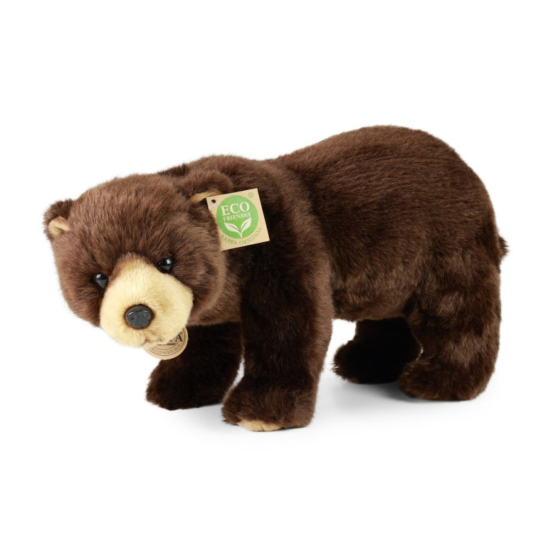 Eco-Friendly medvěd hnědý stojící 40 cm