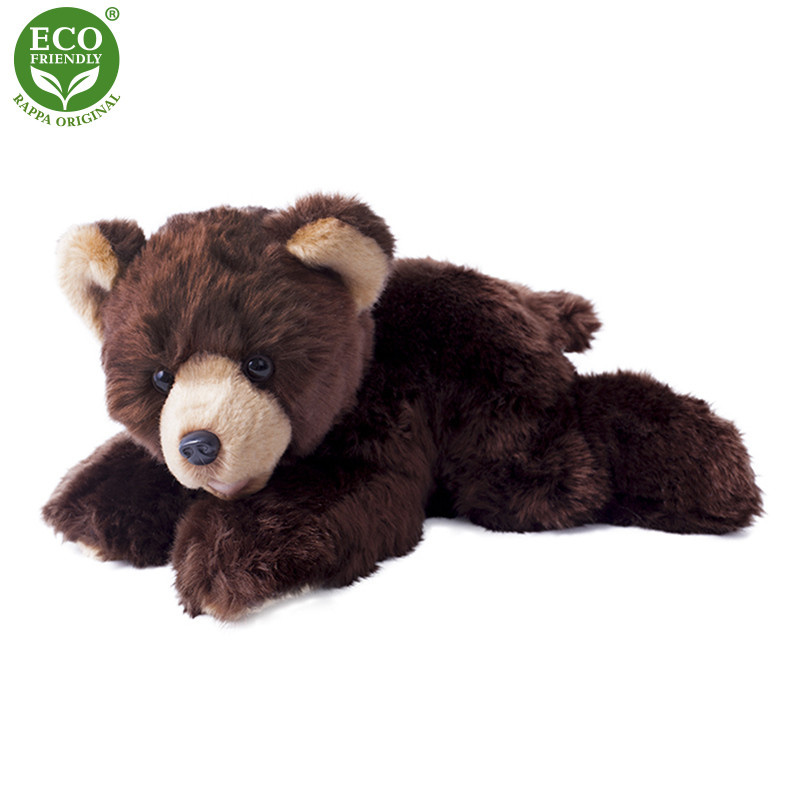 Eco- Friendly Medvěd hnědý ležící 32 cm