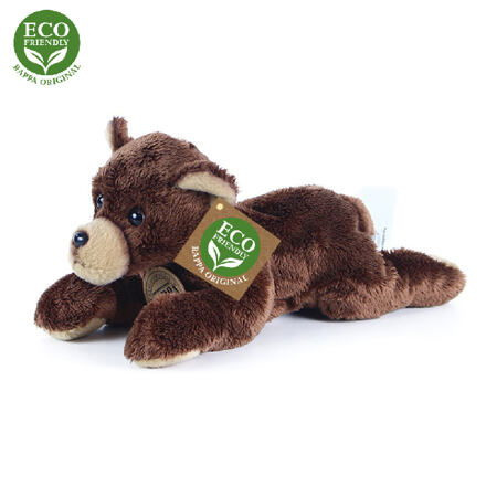 Eco-Friendly medvěd ležící 18 cm