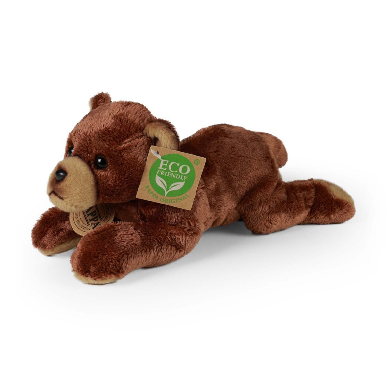 Eco-Friendly medvěd ležící 18 cm