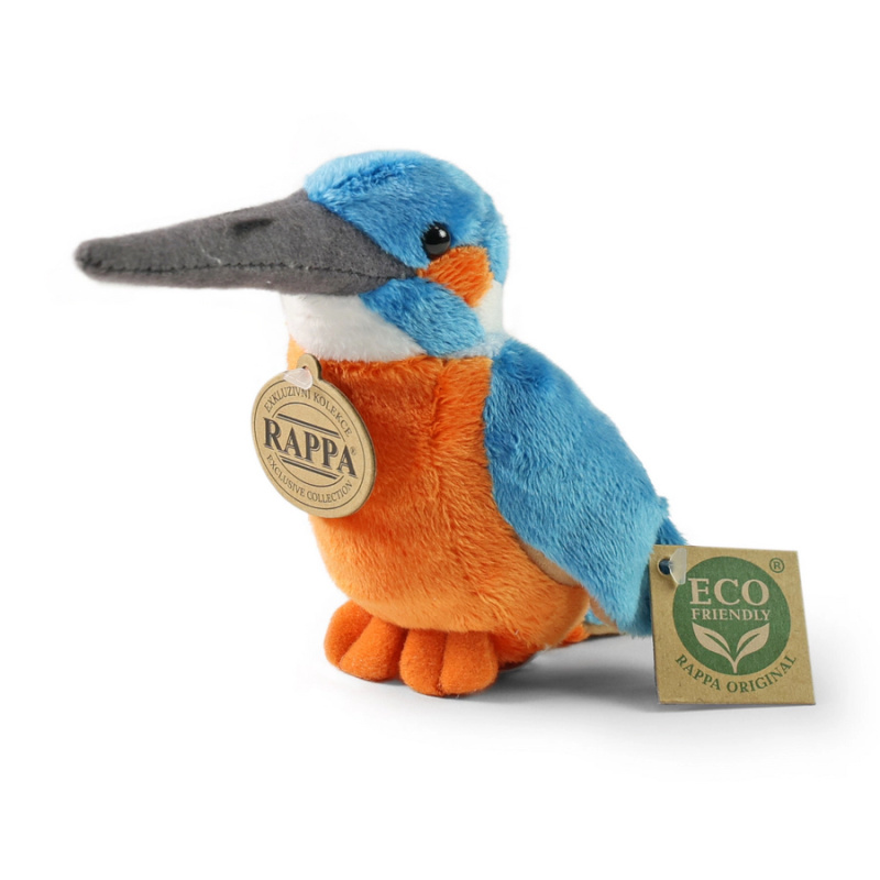 Rappa Plyšový ledňáček 12 cm ECO-FRIENDLY