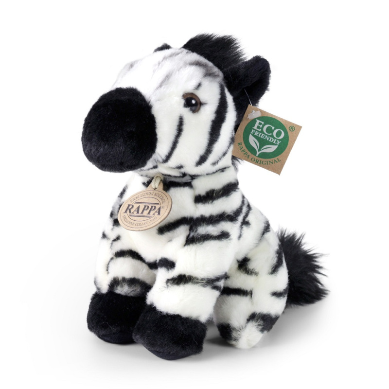 zebra sedící 18 cm