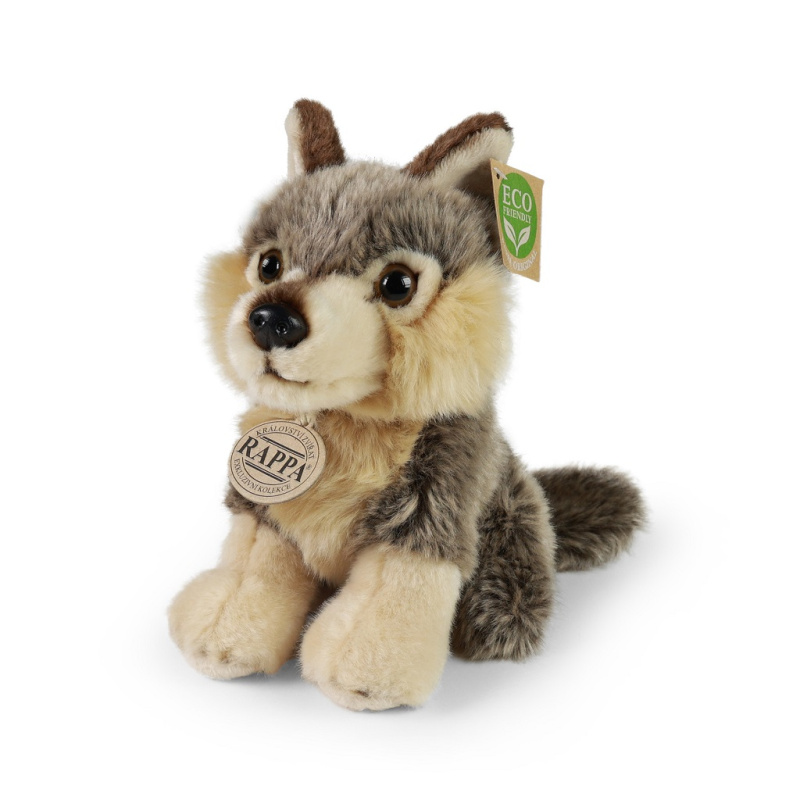 Eco-Friendly Rappa vlk sedící 18 cm