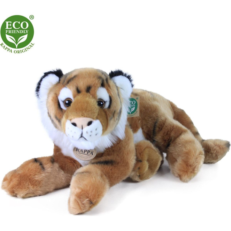 Eco-Friendly tygr ležící 36 cm