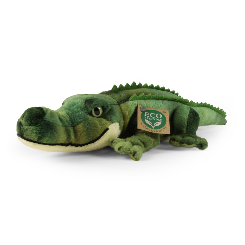Rappa Plyšový krokodýl 34 cm ECO-FRIENDLY