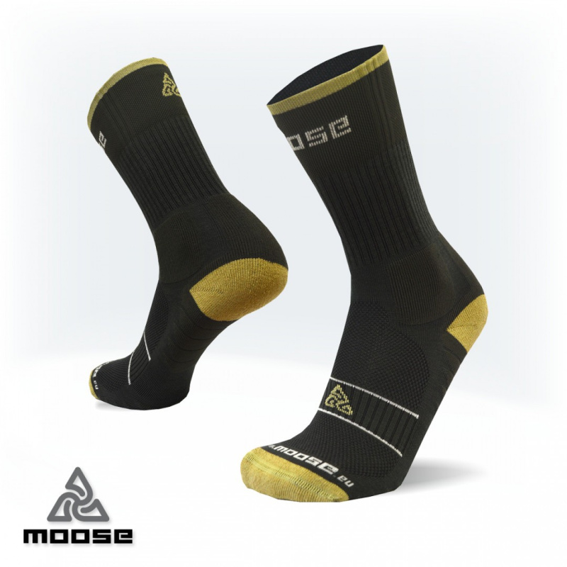 HIKE trekové ponožky Moose béžová XS