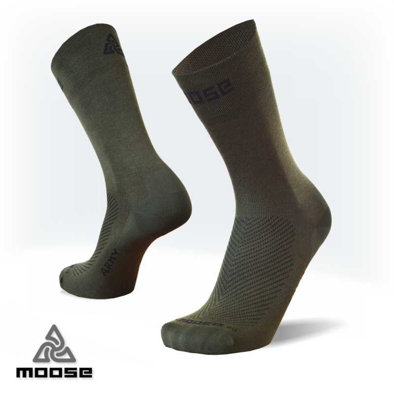 ARMY funkční ponožky Moose zelená XS
