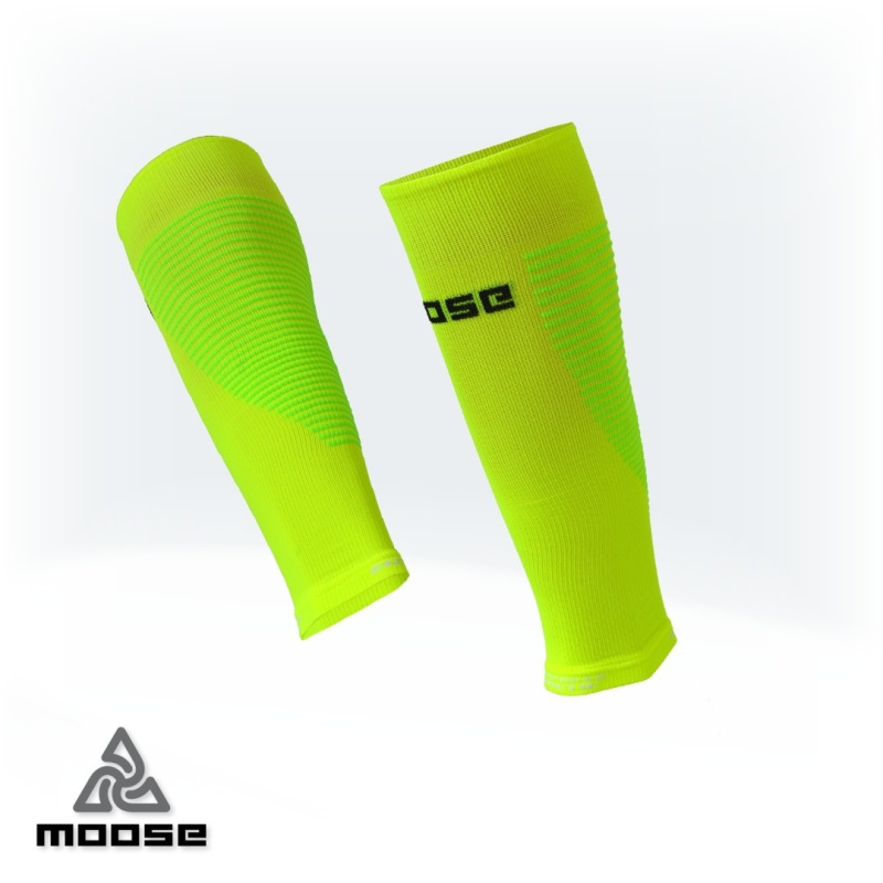 COMPRESS KINETIC kompresní návleky na lýtko Moose žlutá L