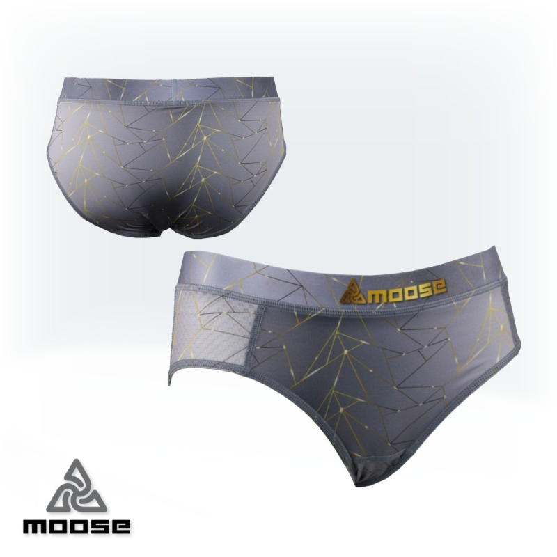 MIMOSA PANTS dámské funkční kalhotky Moose šedá XS