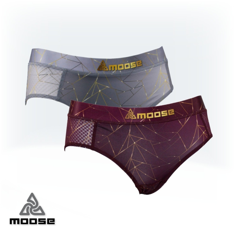 MIMOSA PANTS dámské funkční kalhotky Moose šedá XL