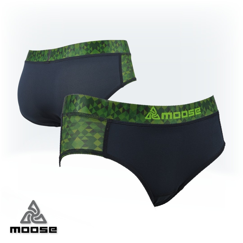 TABIT PANTS WOMEN dámské rychleschnoucí funkční kalhotky Moose zelená M