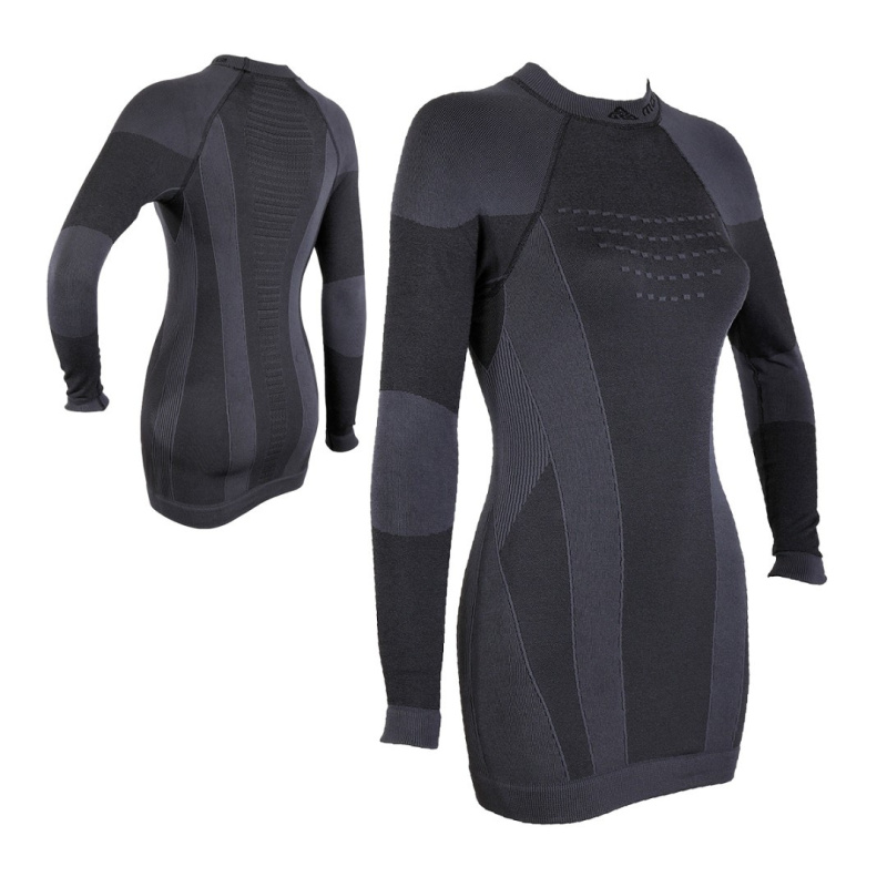 ELEMENT TEE WOMEN teplé prodloužené termoprádlo Moose šedá XS / S