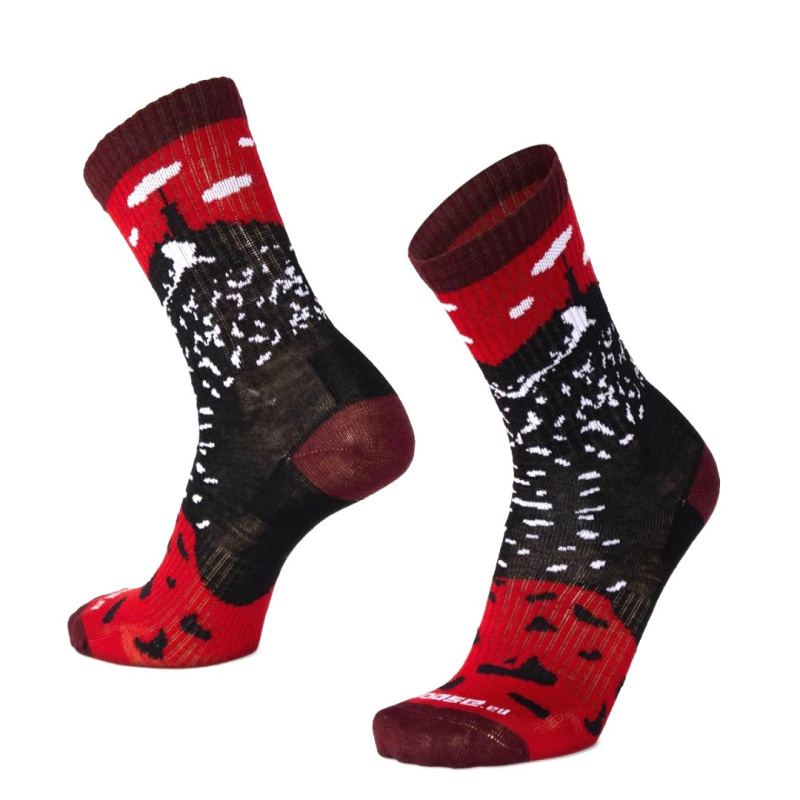 BESKYD LYSA české merino ponožky Moose červená 3XL