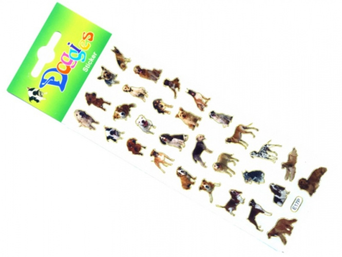 Samolepka laser mini psi