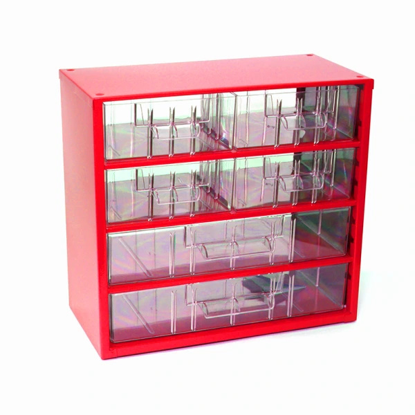 TOKOZ - Zásuvkový organizér 06 / 4M, 2L - RAL 3002 - Červená (6768)