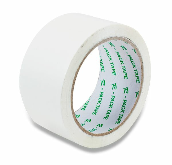 Barevná samolepicí páska Reas Pack, 48 mm x 66 m bílá