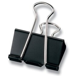 Binder Clips - kancelářské klipy - 32 mm, 12 ks