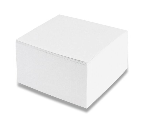 Poznámkový bloček - nelepený 90 × 90 × 50 mm, 500 listů 