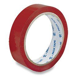 Samolepicí páska Reas Pack, 24 mm x 66 m červená