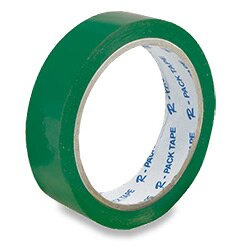 Samolepicí páska Reas Pack, 24 mm x 66 m zelená