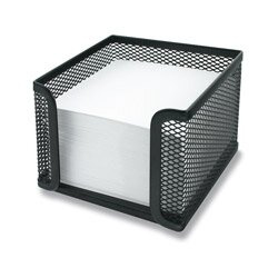 Kovový stojánek na poznámkový bloček 