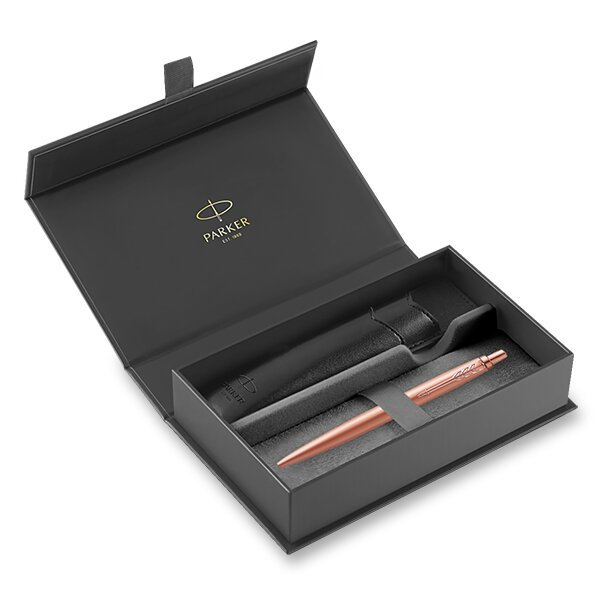Parker Jotter XL Monochrome Pink Gold PGT kuličkové pero, dárková sada s pouzdrem