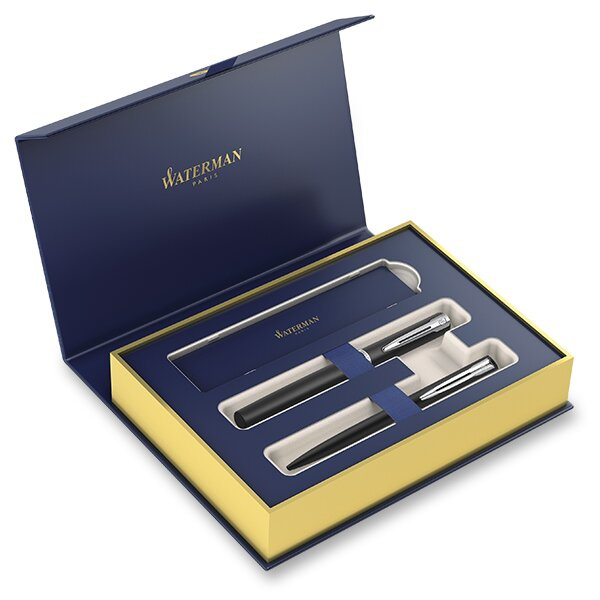 Waterman Allure Black sada plnicí pero a kuličkové pero Waterman